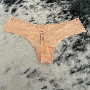 Nude lace Victoria’s Secret panty